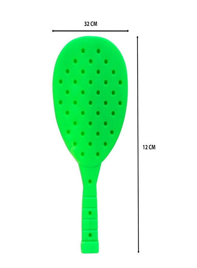 DISILA TRADERS Plastic Made Badminton Set with Two Balls for Kids Outdoor Game Toys Rackets Toys (Random Colors) - Image 5